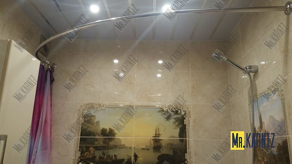 Карниз для ванны Cersanit Joanna 140х90 Усиленный 25 мм MrKARNIZ фото 9