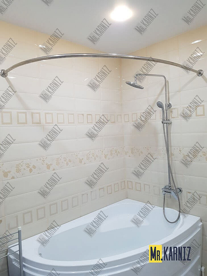 Карниз для ванны Cersanit Joanna 140х90 Усиленный 25 мм MrKARNIZ фото 16