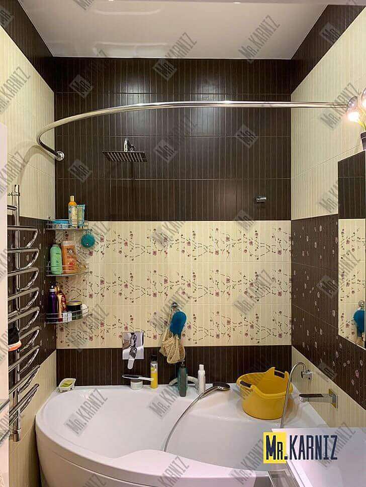 Карниз для ванны THERMOLUX INFINITY Life 164х164 Усиленный 20 мм MrKARNIZ фото 3