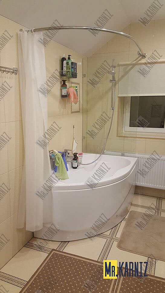 Карниз для ванны Royal Bath SHAKESPEARE Угловой 170х110 Усиленный 25 мм MrKARNIZ фото 16