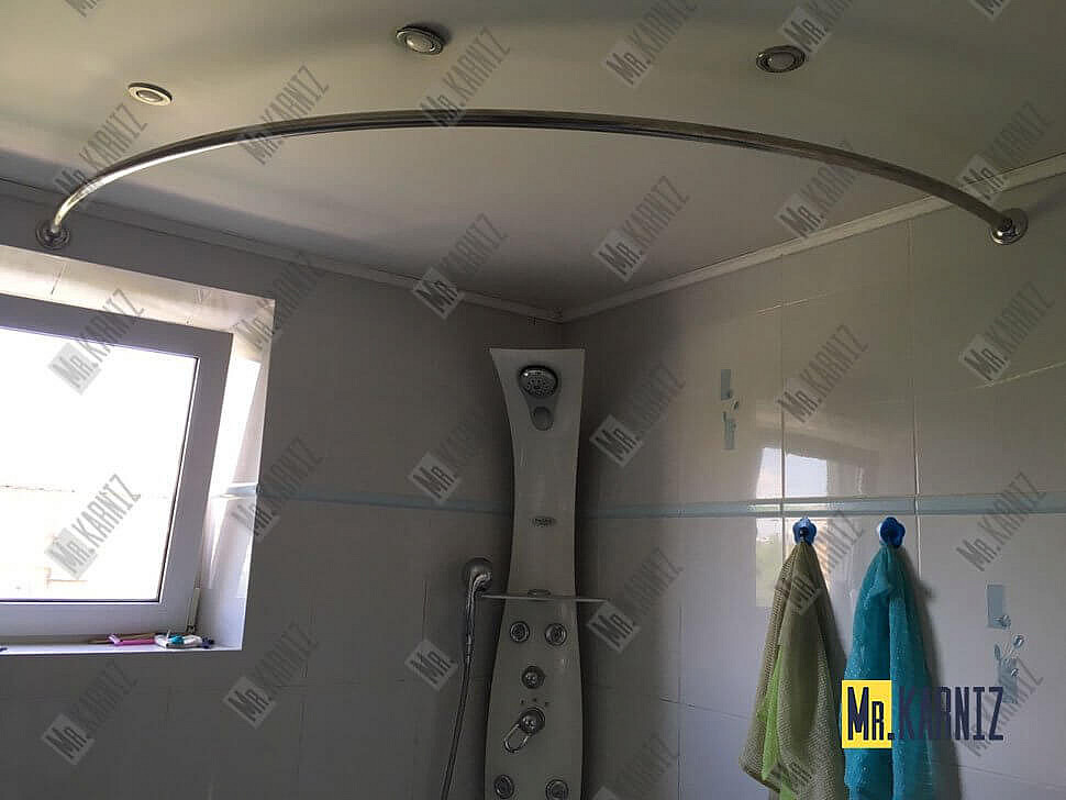 Карниз для ванны Bellrado Гранд Люкс 143х143 Усиленный 20 мм MrKARNIZ фото 2