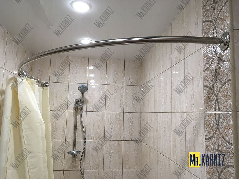 Карниз для ванны Aquatek Вега 170х105 Усиленный 20 мм MrKARNIZ фото 12