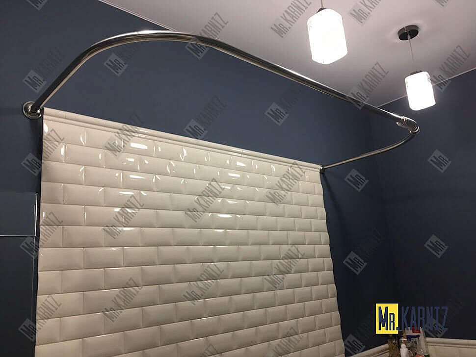 Карниз для ванны Bellrado Сенатор П-образный 189х109 Усиленный 20 мм MrKARNIZ фото 2