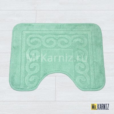 Коврик в туалет ТН светло-зеленый