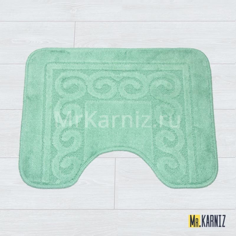 Коврик в туалет ТН светло-зеленый