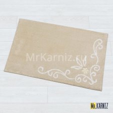 Коврик в ванную LC бежевый