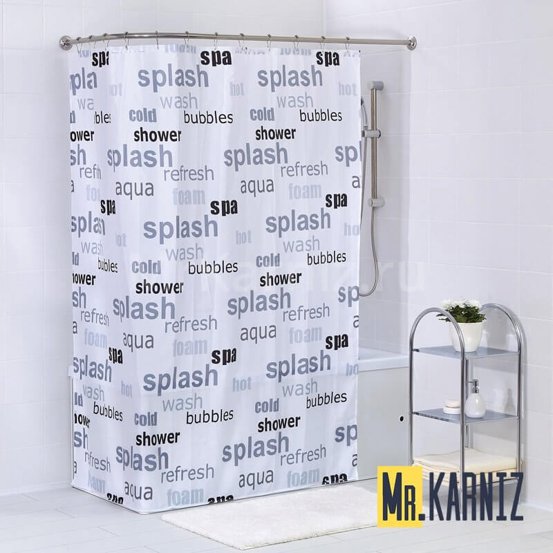 Штора для ванной Litera