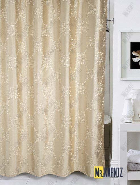 Штора для ванной Light Coffee