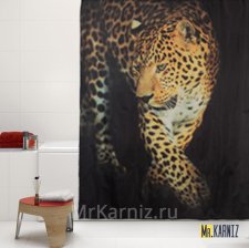 Штора для ванной Panther Ягуар