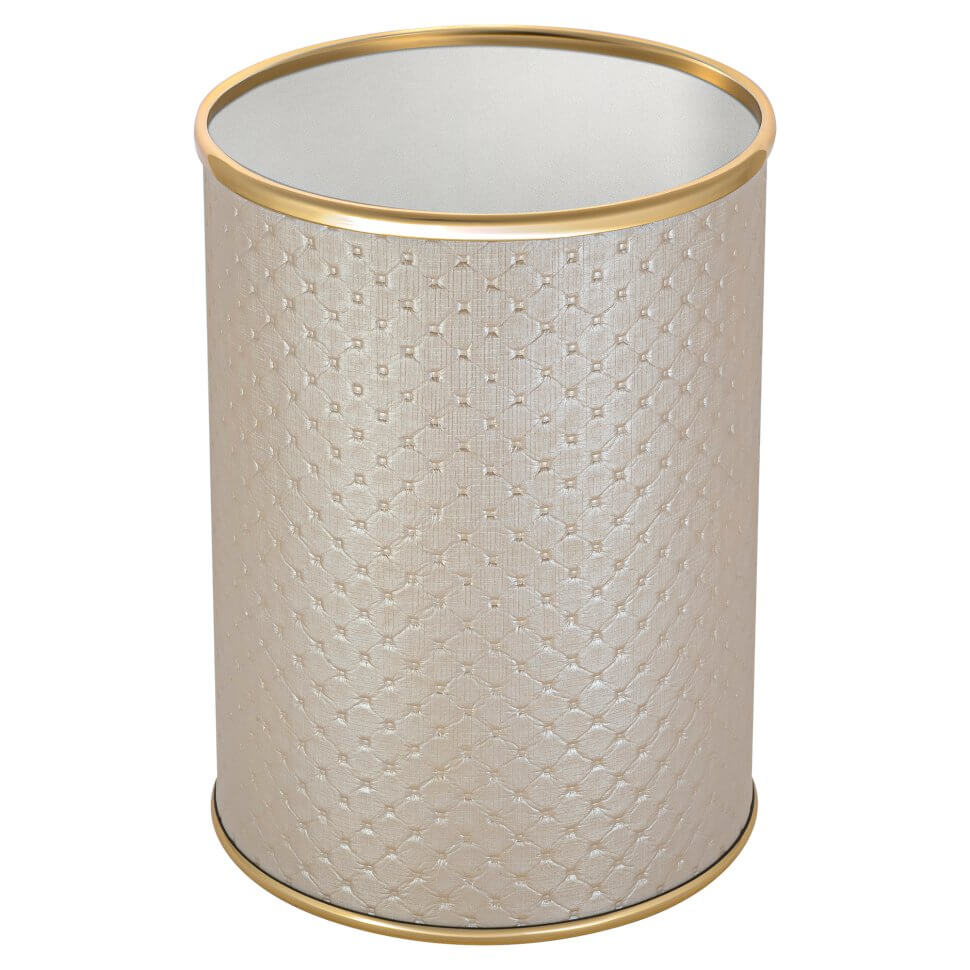 Ведро для мусора 3л открытое Geralis M-PLG-B PUNTO