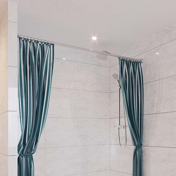 Прямые карнизы (штанги) для ванной купить с доставкой в Ярославле Прямые карнизы (штанги) для ванной купить с доставкой в Ярославле